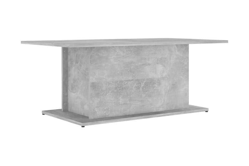 Soffbord betonggrå 102x55,5x40 cm spånskiva - Grå - Möbler - Bord & matgrupp - Soffbord