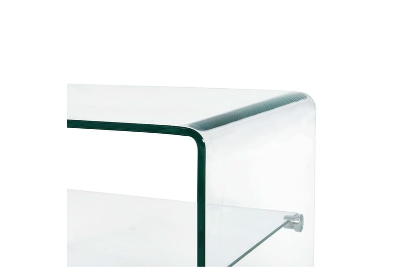 Soffbord genomskinlig 50x45x33 cm härdat glas - Transparent - Möbler - Bord & matgrupp - Soffbord