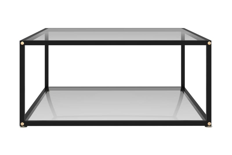 Soffbord genomskinligt 80x80x35 cm härdat glas - Transparent - Möbler - Bord & matgrupp - Soffbord