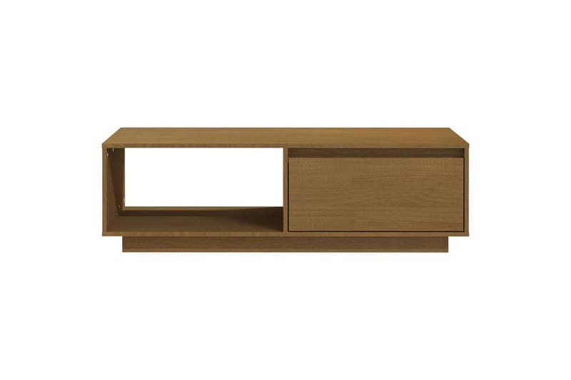 Soffbord honungbrun 110x50x33,5 cm massiv furu - Brun - Möbler - Bord & matgrupp - Soffbord