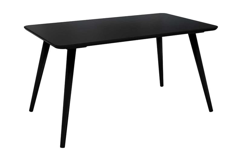 Soffbord Idelle Rektangulär Svart - Soffbord med hjul - Höj och sänkbart soffbord - Soffbord med förvaring - Klaffbord & hopfällbart bord - Marmorbord - Soffbord