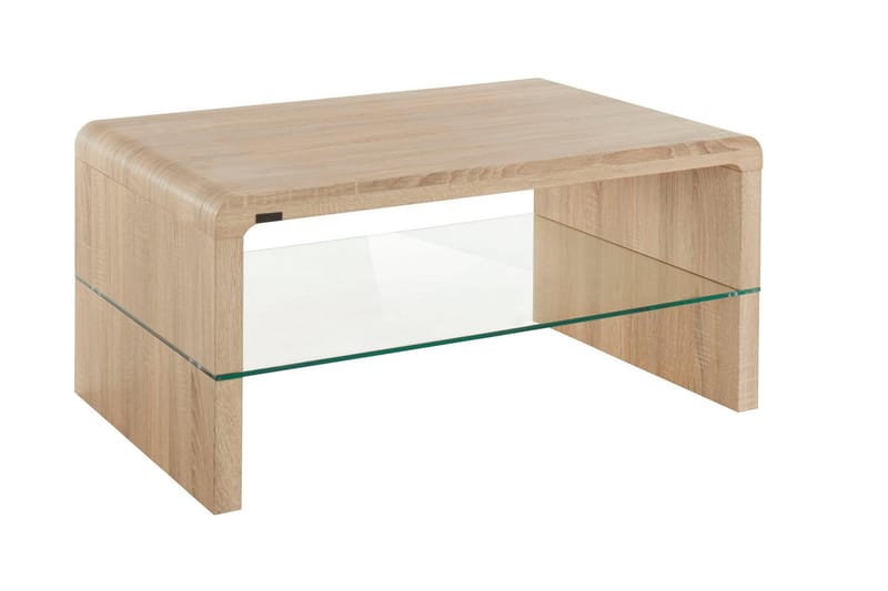 Soffbord Kafiali 90x50 cm - Brun - Soffbord med hjul - Höj och sänkbart soffbord - Soffbord med förvaring - Klaffbord & hopfällbart bord - Marmorbord - Soffbord