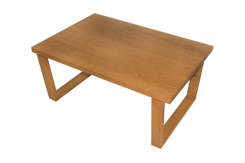 Soffbord Mavericka 100x45x100 cm - Brun - Soffbord med hjul - Höj och sänkbart soffbord - Soffbord med förvaring - Klaffbord & hopfällbart bord - Marmorbord - Soffbord