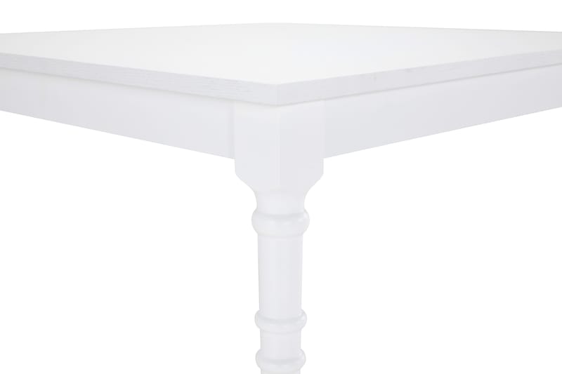 Soffbord Milton 80 cm - Vit - Soffbord med hjul - Höj och sänkbart soffbord - Soffbord med förvaring - Klaffbord & hopfällbart bord - Marmorbord - Soffbord