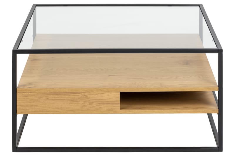 Soffbord Sakila 80x80 cm - Transparent - Soffbord