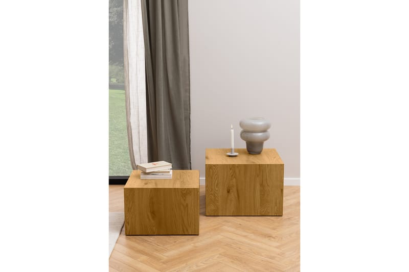 Soffbord Samon 58x58 cm - Natural - Möbler - Bord & matgrupp - Soffbord