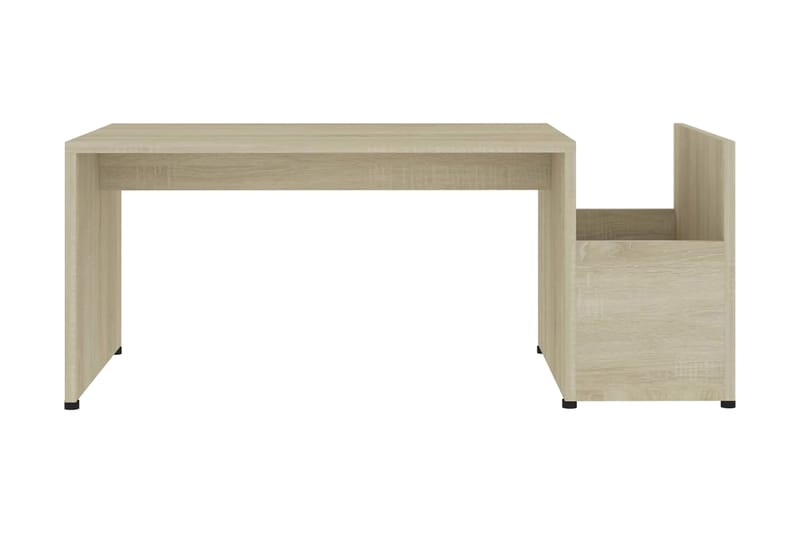 Soffbord sonoma-ek 90x45x35 cm spånskiva - Brun - Möbler - Bord & matgrupp - Soffbord