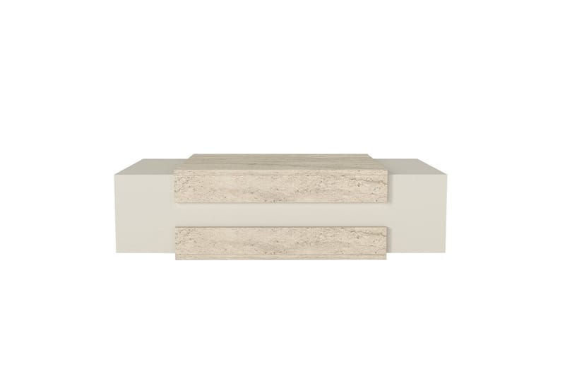 Soffbord Tataldepec 110 cm - Beige/Sandsten - Möbler - Bord & matgrupp - Soffbord