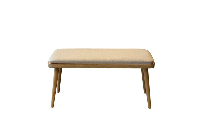 Valsot Sittbänk 33 cm - Ek/Cream - Möbler - Hallmöbler - Hallbänk