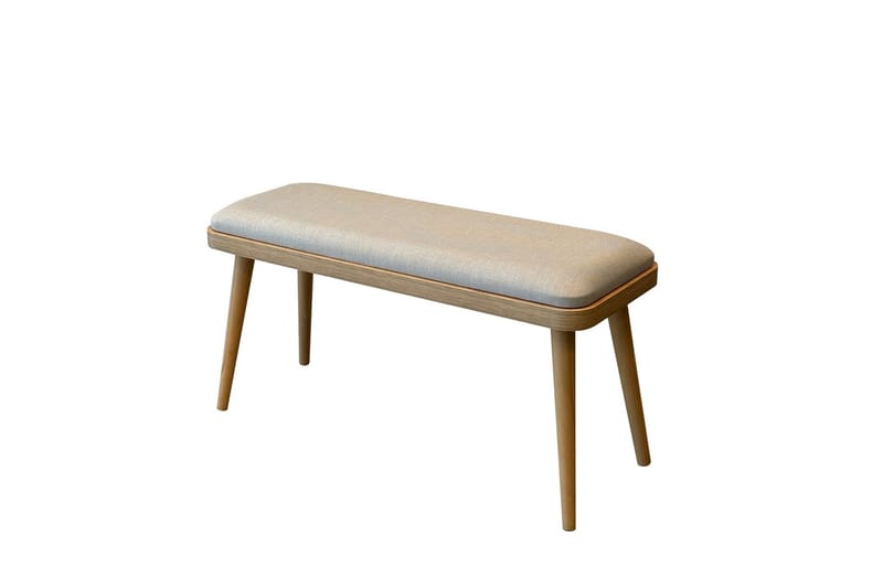 Valsot Sittbänk 33 cm - Ek/Cream - Möbler - Hallmöbler - Hallbänk