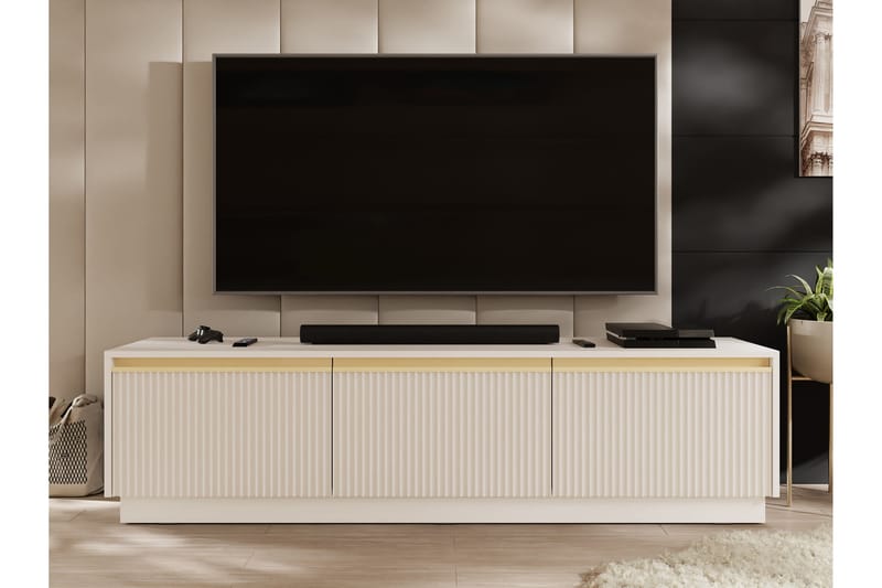 Bolstan Tv-bänk 182 cm - Beige - Möbler - TV- & Mediamöbler - TV bänk & mediabänk