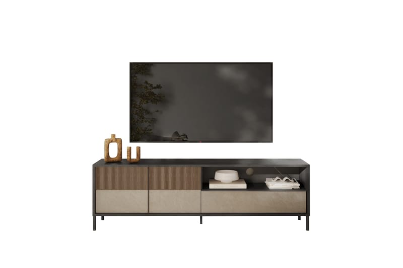 Everest Tv-bänk 206x40 cm - Mässing - Möbler - TV- & Mediamöbler - TV bänk & mediabänk