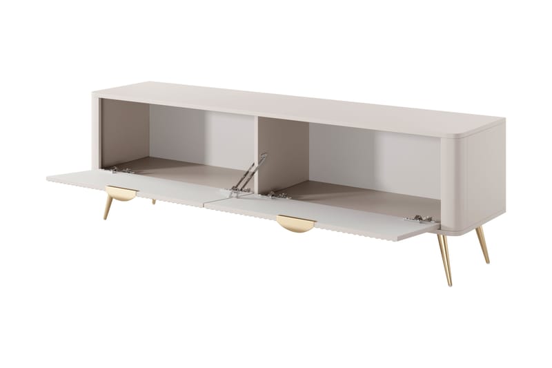 Forba Tv-bänk 164 cm - Beige - Möbler - TV- & Mediamöbler - TV bänk & mediabänk