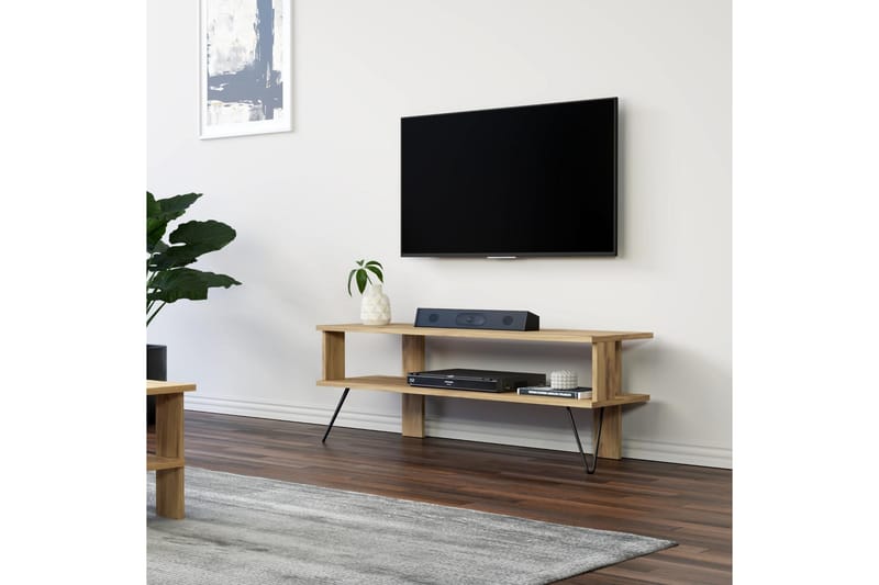 Greger Tv-bänk 120 cm - Ek - Möbler - TV- & Mediamöbler - TV bänk & mediabänk