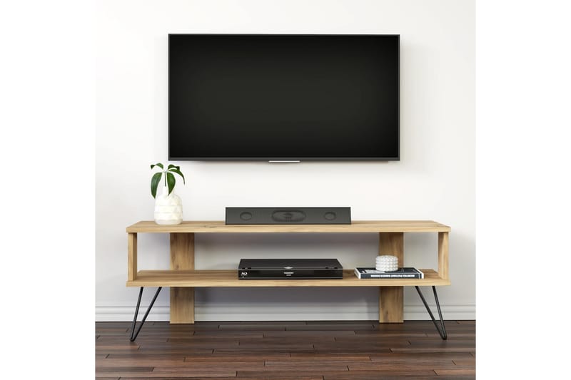 Greger Tv-bänk 120 cm - Ek - Möbler - TV- & Mediamöbler - TV bänk & mediabänk