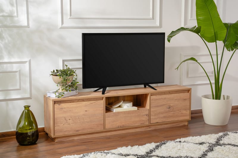 Gulliver Tv-bänk 160 cm - Brun - Möbler - TV- & Mediamöbler - TV bänk & mediabänk