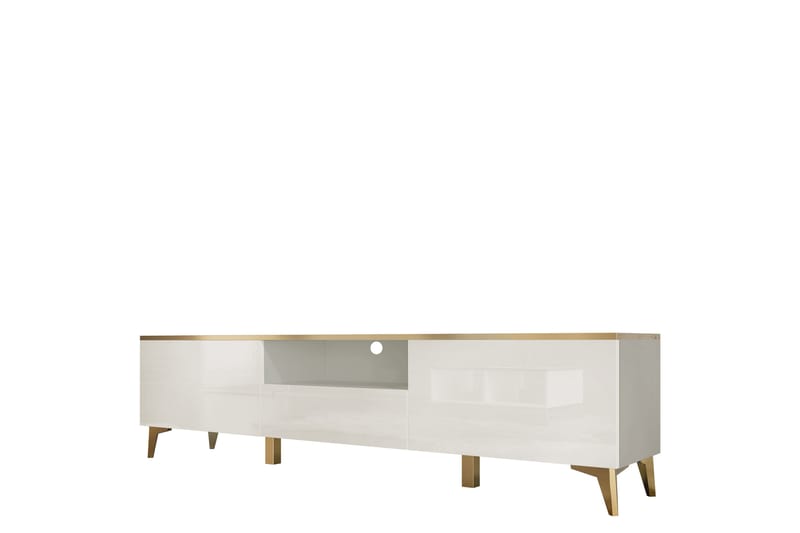 Royston Tv-bänk 200 cm - Beige - Möbler - TV- & Mediamöbler - TV bänk & mediabänk