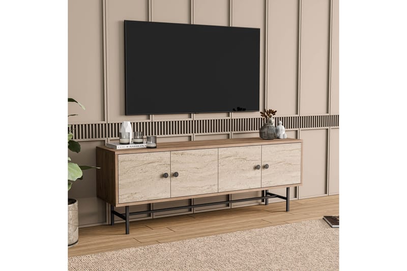 Tv-bänk Dimants 150 cm - Ek - Möbler - TV- & Mediamöbler - TV bänk & mediabänk