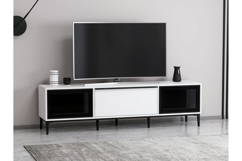 Tv-bänk Elevate 180 cm - Vit - Möbler - TV- & Mediamöbler - TV bänk & mediabänk