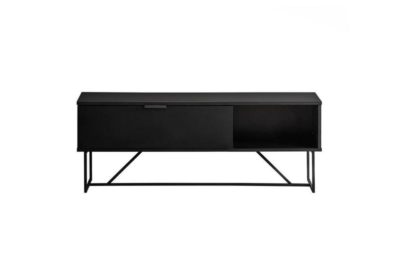 Tv-bänk Eyal 138 cm - Svart - Möbler - TV- & Mediamöbler - TV bänk & mediabänk