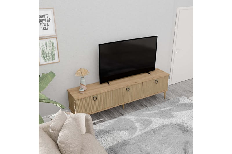 Tv-bänk Hathorne 180 cm - Ek - Möbler - TV- & Mediamöbler - TV bänk & mediabänk