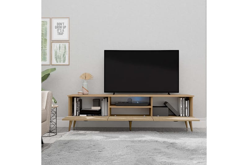 Tv-bänk Hathorne 180 cm - Ek - Möbler - TV- & Mediamöbler - TV bänk & mediabänk