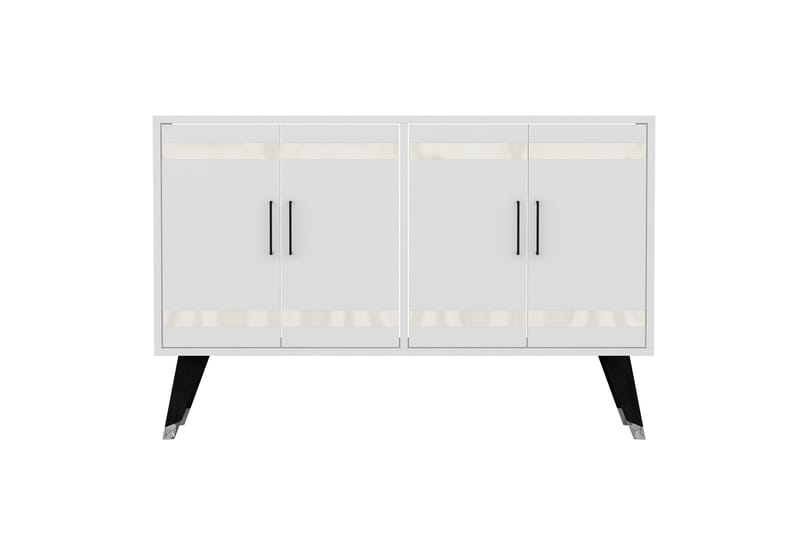 Tv-bänk lda 120 cm - Vit - Möbler - TV- & Mediamöbler - TV bänk & mediabänk