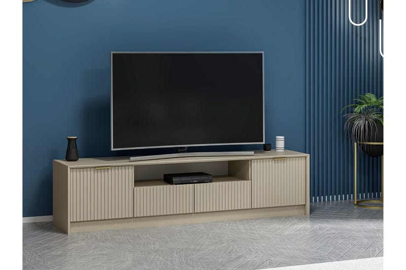 Tv-bänk Luxe 180 cm - Sandsten - Möbler - TV- & Mediamöbler - TV bänk & mediabänk