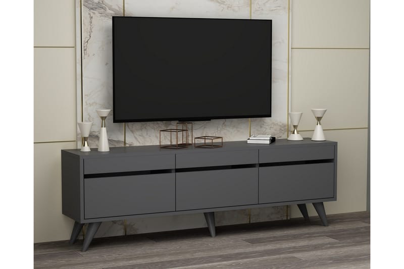 Tv-bänk Maddington 150 cm - Antracit - Möbler - TV- & Mediamöbler - TV bänk & mediabänk