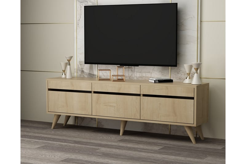 Tv-bänk Maddington 150 cm - Ek - Möbler - TV- & Mediamöbler - TV bänk & mediabänk