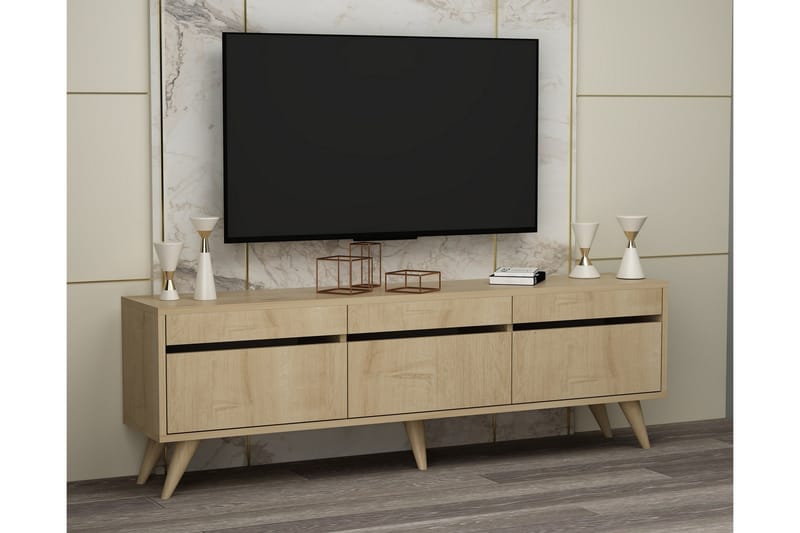 Tv-bänk Maddington 150 cm - Ek - Möbler - TV- & Mediamöbler - TV bänk & mediabänk