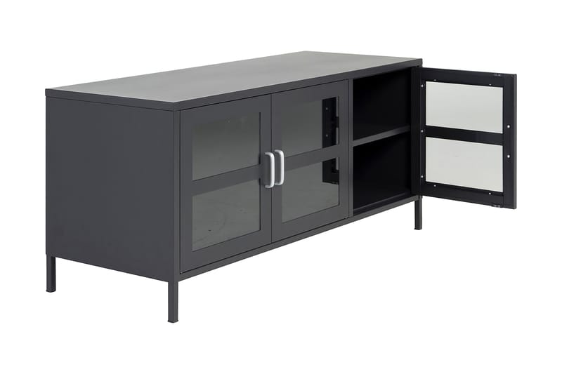 Acero Tv-bänk 120 cm - Svart - Möbler - TV- & Mediamöbler - TV bänk & mediabänk