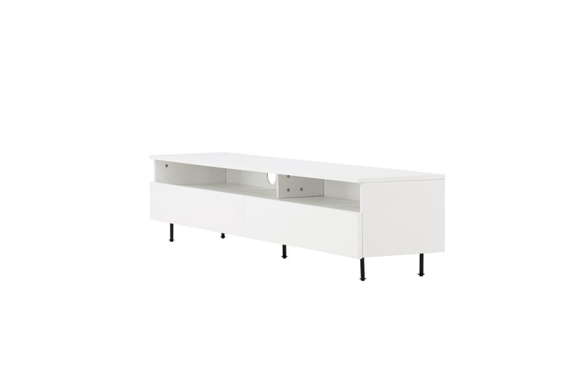 Navarra Tv-bänk 180x40 cm - Vit - Möbler - TV- & Mediamöbler - TV bänk & mediabänk