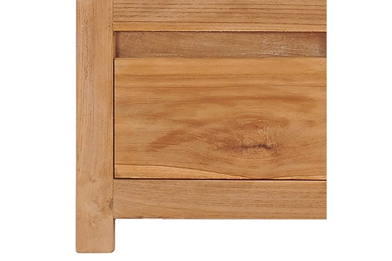 TV-bänk 135x30x35 cm massiv teak - Brun - Möbler - TV- & Mediamöbler - TV bänk & mediabänk