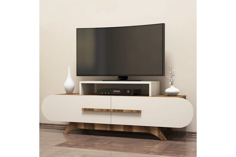 TV-Bänk Amtorp 145 cm - Brun - Möbler - TV- & Mediamöbler - TV bänk & mediabänk