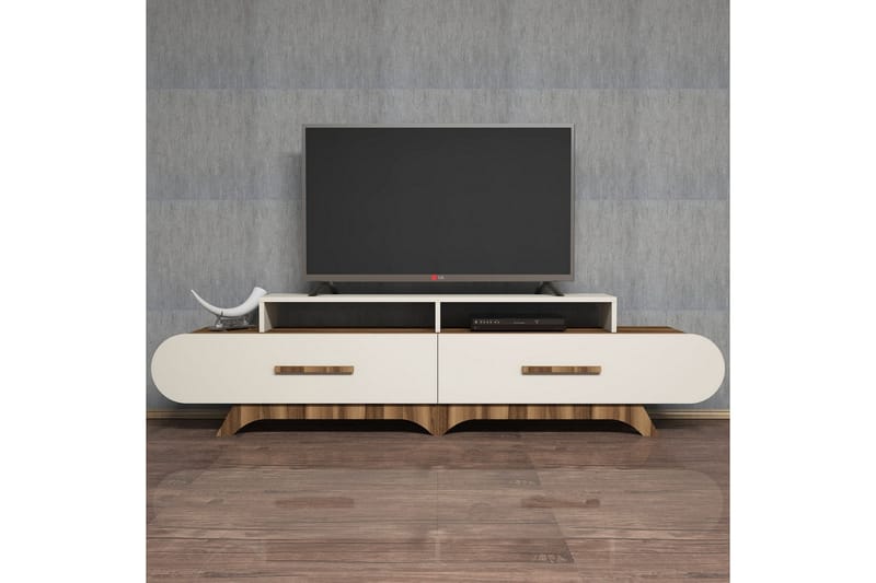 TV-Bänk Amtorp 205 cm - Brun - Möbler - TV- & Mediamöbler - TV bänk & mediabänk