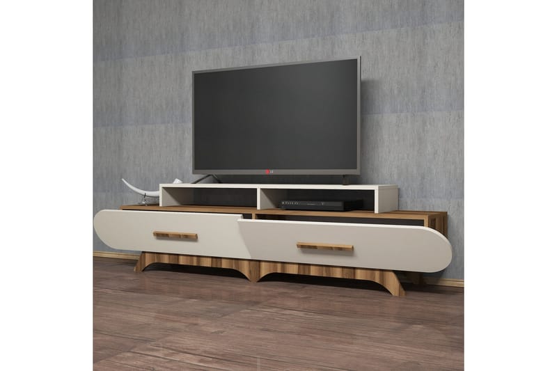 TV-Bänk Amtorp 205 cm - Brun - Möbler - TV- & Mediamöbler - TV bänk & mediabänk