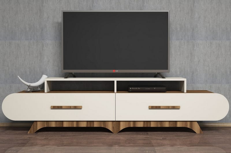 TV-Bänk Amtorp 205 cm - Brun - Möbler - TV- & Mediamöbler - TV bänk & mediabänk