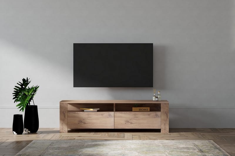 Tv-bänk Camern 140 cm - Natur - Möbler - TV- & Mediamöbler - TV bänk & mediabänk