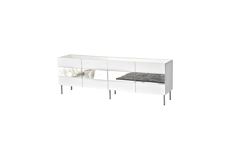 Tv-bänk Haripala 180 cm - Silver - Möbler - TV- & Mediamöbler - TV bänk & mediabänk