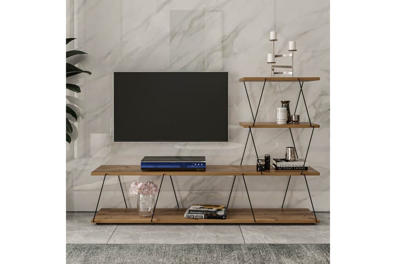 Tv-bänk Igazz 150 cm - Natur - Möbler - TV- & Mediamöbler - TV bänk & mediabänk