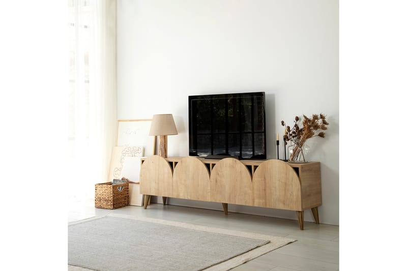 Tv-bänk Mesta 180 cm - Ek - Möbler - TV- & Mediamöbler - TV bänk & mediabänk