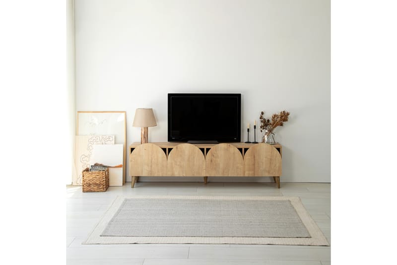 Tv-bänk Mesta 180 cm - Ek - Möbler - TV- & Mediamöbler - TV bänk & mediabänk