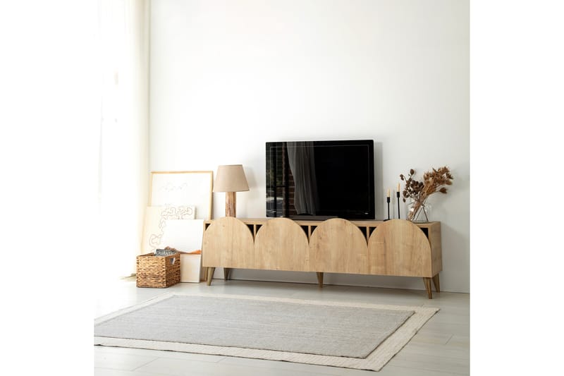 Tv-bänk Mesta 180 cm - Ek - Möbler - TV- & Mediamöbler - TV bänk & mediabänk