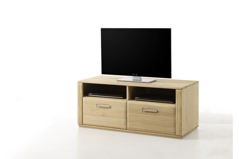 TV-bänk Roulan 124 cm - Trä|Natur - Möbler - TV- & Mediamöbler - TV bänk & mediabänk