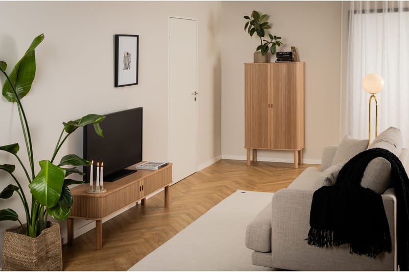 Tv-bänk Samay 40 cm - Natural - Möbler - TV- & Mediamöbler - TV bänk & mediabänk