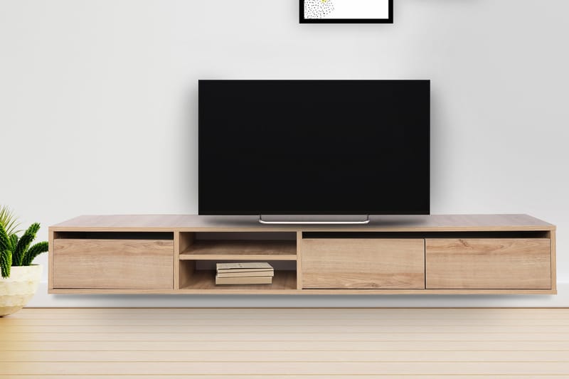 Tv-bänk Steninge 180 cm - Natur - Möbler - TV- & Mediamöbler - TV bänk & mediabänk