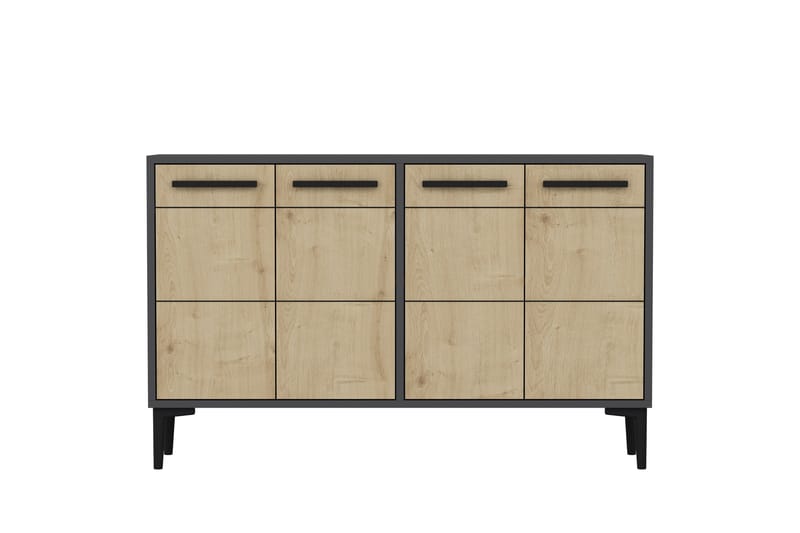 Tv-bänk Stria 120 cm - Antracit - Möbler - TV- & Mediamöbler - TV bänk & mediabänk