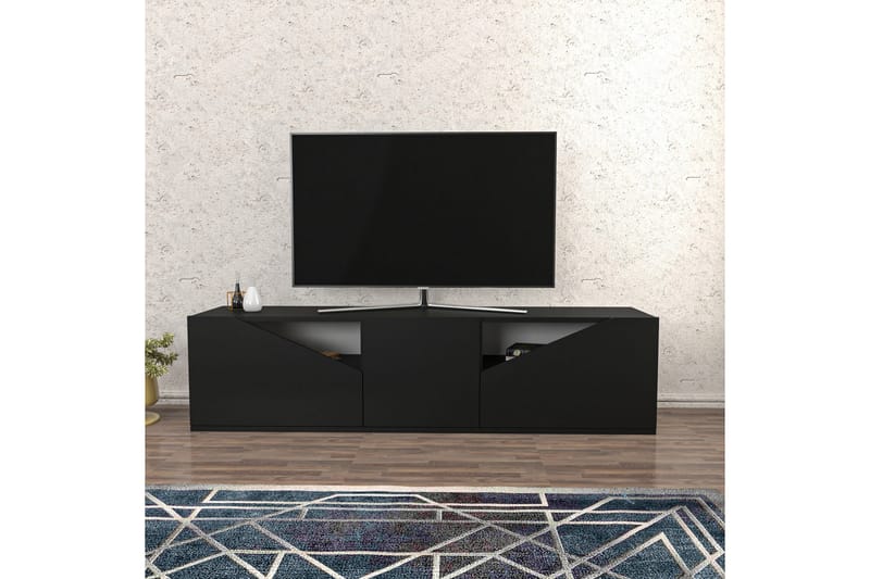 Tv-bänk Urgby 160x40 cm - Antracit - Möbler - TV- & Mediamöbler - TV bänk & mediabänk