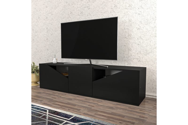 Tv-bänk Urgby 160x40 cm - Antracit - Möbler - TV- & Mediamöbler - TV bänk & mediabänk